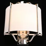 Накладной светильник Aployt Kamila APL.727.01.02 Цвет арматуры никель Цвет плафонов белый от ImperiumLoft