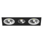 Встраиваемый светильник Lightstar Intero 111 i837600706 Цвет арматуры черно-белый