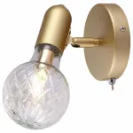 Бра Arte Lamp 8040 A8040AP-1SG Цвет арматуры золото Цвет плафонов прозрачный