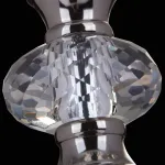 Настольная лампа декоративная Maytoni Riverside MOD018TL-01CH Цвет арматуры хром Цвет плафонов белый от ImperiumLoft