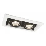Встраиваемый светильник Arte Lamp Cardani Piccolo A5931PL-2WH Цвет арматуры Черно-белый