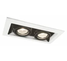 Встраиваемый светильник Arte Lamp Cardani Piccolo A5931PL-2WH Цвет арматуры Черно-белый