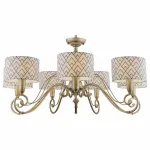 Подвесная люстра Lamp4You Modern 9 E3-07-H-LMP-Y-16 Цвет арматуры золото Цвет плафонов черно-белый от ImperiumLoft