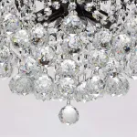 Люстра на штанге MW-Light Жемчуг 1 232016306 Цвет арматуры хром Цвет плафонов прозрачный от ImperiumLoft