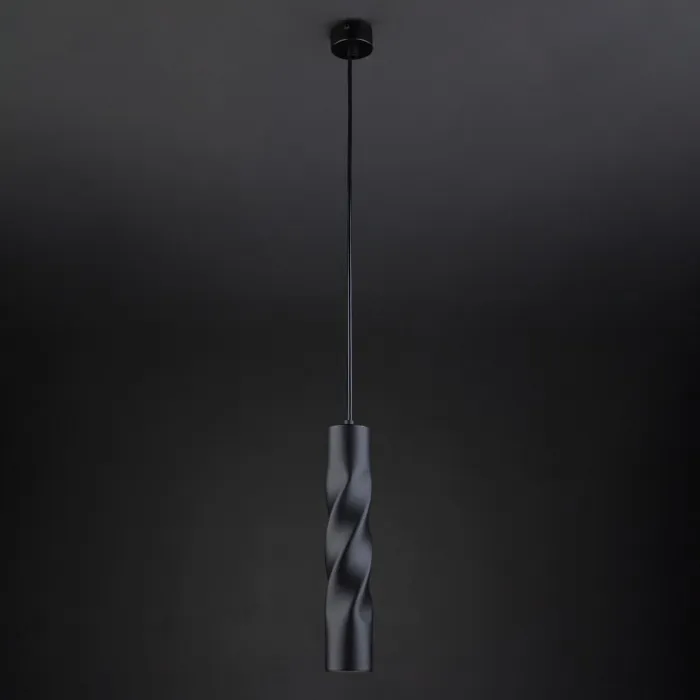 Подвесной светильник Eurosvet Scroll 50136/1 LED черный 5W от ImperiumLoft