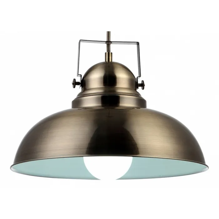 Подвесной светильник Arte Lamp Martin A5213SP-1AB Цвет арматуры бронза Цвет плафонов бронза от ImperiumLoft