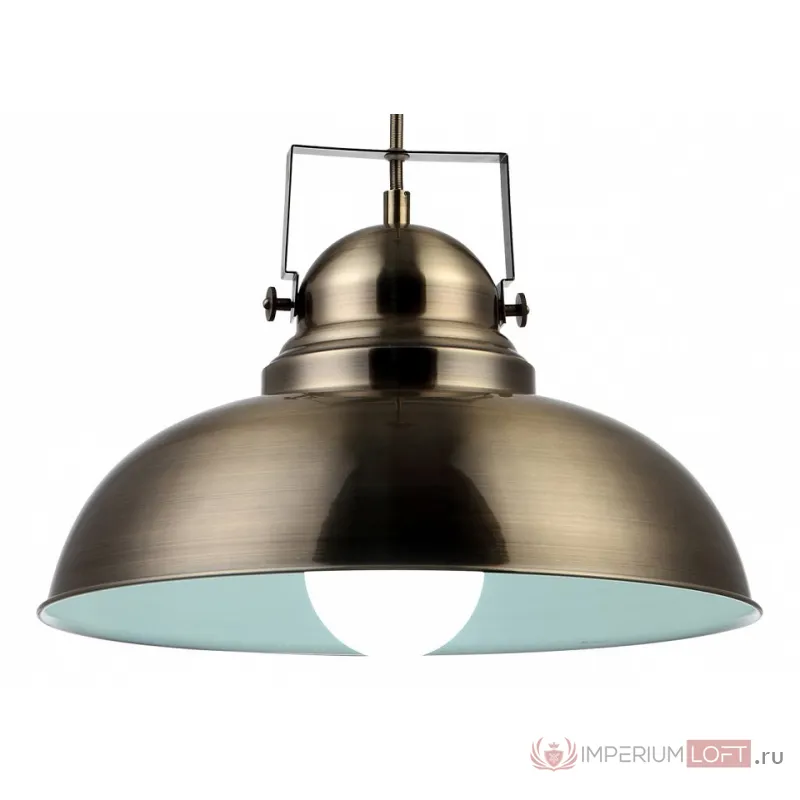 Подвесной светильник Arte Lamp Martin A5213SP-1AB Цвет арматуры бронза Цвет плафонов бронза от ImperiumLoft