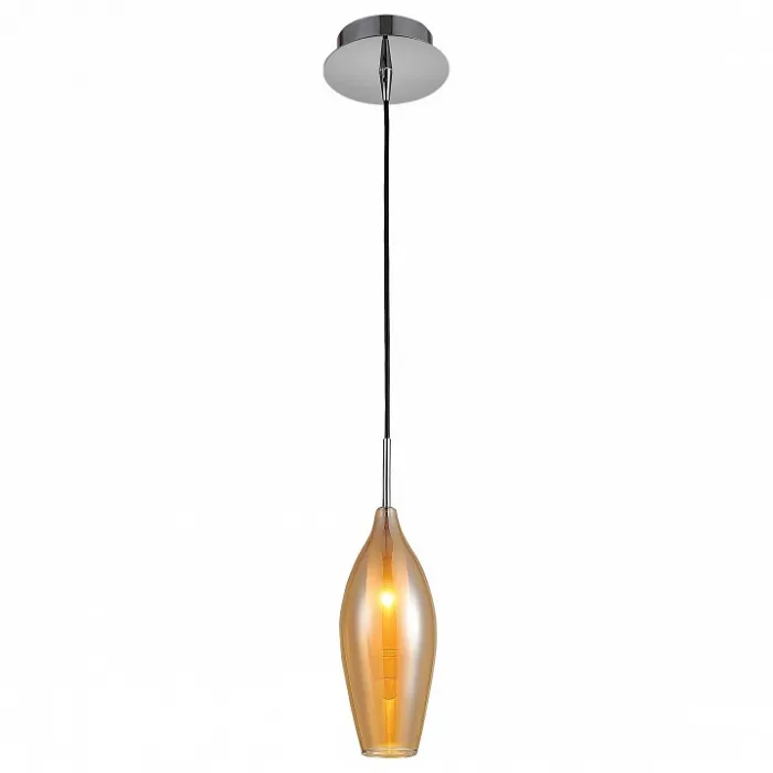 Подвесной светильник Lightstar Pentola 803023 Цвет арматуры хром Цвет плафонов желтый от ImperiumLoft