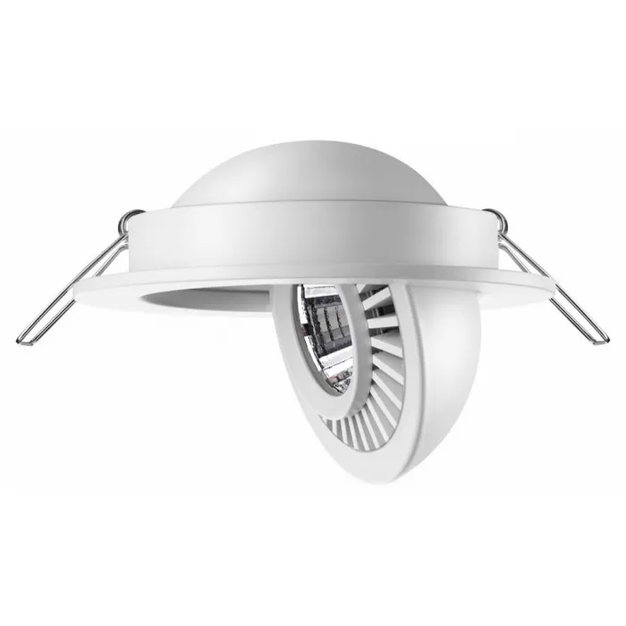 Встраиваемый светильник Novotech Gesso 358815 Цвет арматуры белый от ImperiumLoft