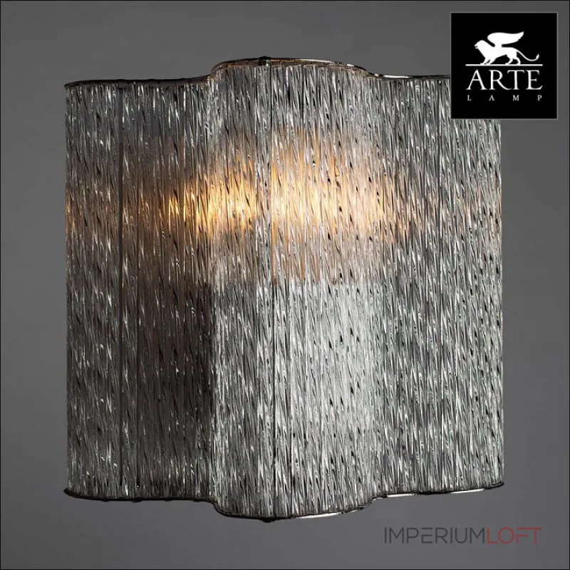 Накладной светильник Arte Lamp Twinkle A8560AP-1CL Цвет арматуры хром Цвет плафонов прозрачный Накладной светильник Arte Lamp Twinkle A8560AP-1CL Цвет арматуры хром Цвет плафонов прозрачный