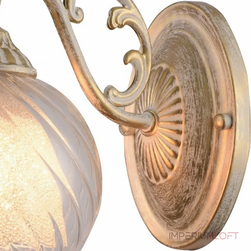 Бра Arte Lamp 7062 A7062AP-1WG Цвет арматуры золото Цвет плафонов прозрачный