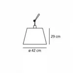 Плафон бумажный Artemide Tolomeo Mega 0780030A от ImperiumLoft