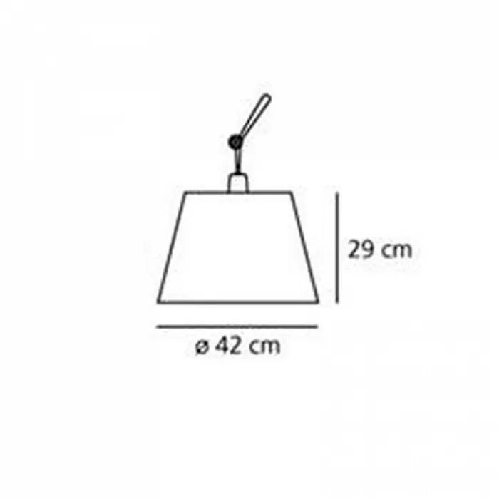 Плафон бумажный Artemide Tolomeo Mega 0780030A от ImperiumLoft