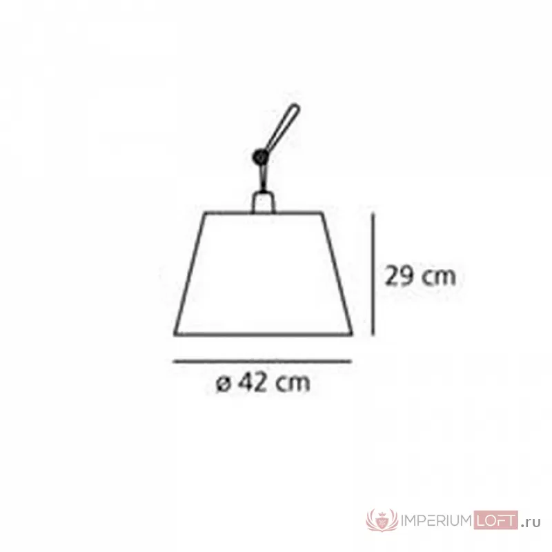 Плафон бумажный Artemide Tolomeo Mega 0780030A от ImperiumLoft