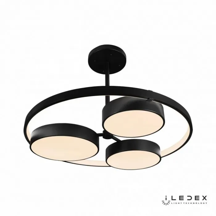 Люстра на штанге iLedex Demure 9123-1070-X-T BK от ImperiumLoft
