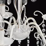 Подвесная люстра DeMarkt City Аврора 8 371010705 Цвет плафонов прозрачный Цвет арматуры золото от ImperiumLoft