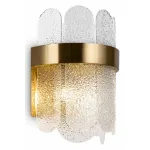 Накладной светильник Freya Deserto FR5141WL-02BS Цвет арматуры золото Цвет плафонов прозрачный