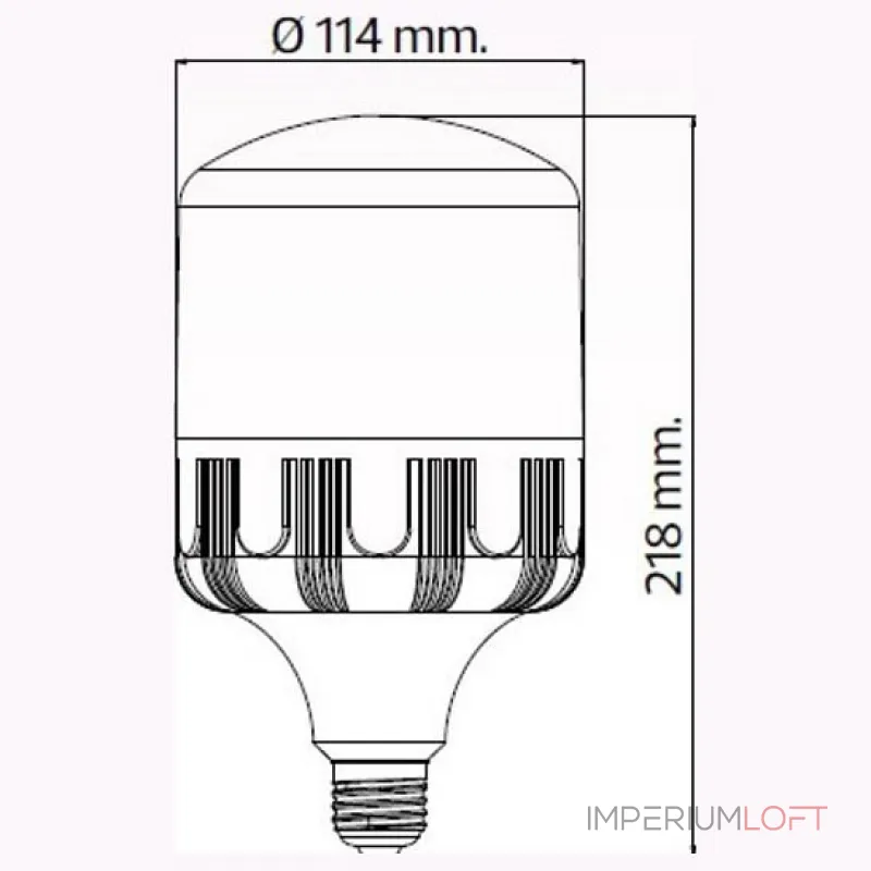 Лампа светодиодная Horoz Electric 001-016-0040 E27 40Вт 6400K HRZ00000006 Цвет арматуры белый