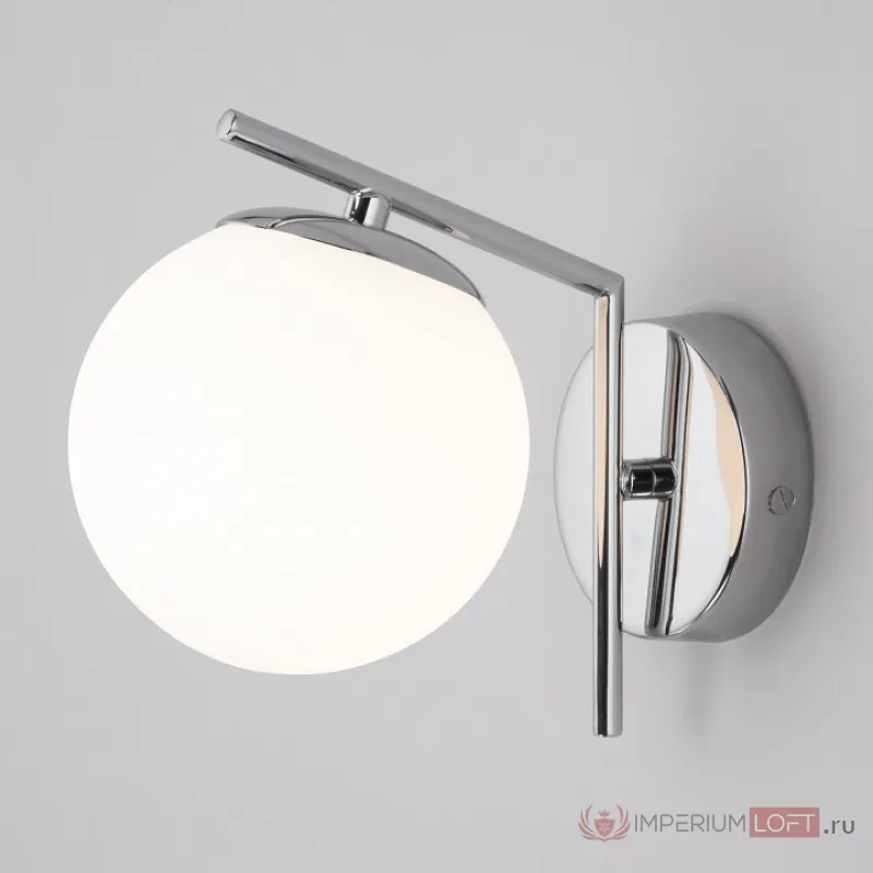 Бра Eurosvet Frost 70152/1 хром Цвет плафонов белый Цвет арматуры хром от ImperiumLoft
