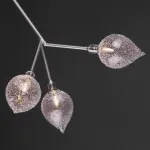Потолочная люстра Bogate's Boccio 548 Цвет арматуры серебро Цвет плафонов прозрачный от ImperiumLoft