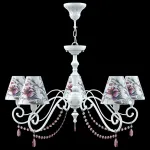 Подвесная люстра Lamp4You Classic 19 E3-05-WM-LMP-O-13-CRL-E3-05-PK-UP Цвет плафонов белый от ImperiumLoft