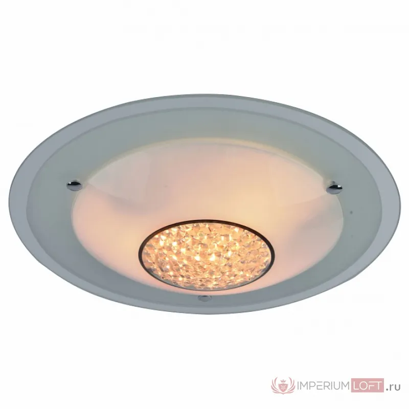 Накладной светильник Arte Lamp Giselle A4833PL-3CC Цвет арматуры хром Цвет плафонов белый от ImperiumLoft
