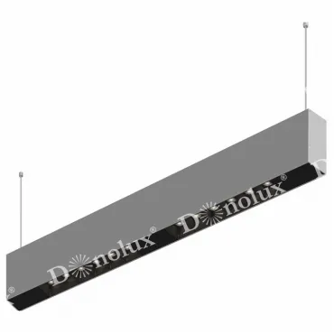 Подвесной светильник Donolux DL18515 DL18515S121A12.34.500BB Цвет арматуры серебро Цвет плафонов черный