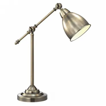 Настольная лампа офисная Arte Lamp Braccio A2054LT-1AB Цвет арматуры бронза Цвет плафонов бронза