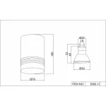 Накладной светильник Favourite Darar 3066-1C от ImperiumLoft Накладной светильник Favourite Darar 3066-1C от ImperiumLoft