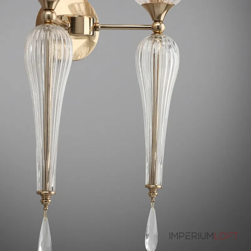 Бра Aployt Kinia APL.708.11.02 Цвет арматуры латунь Цвет плафонов белый от ImperiumLoft Бра Aployt Kinia APL.708.11.02 Цвет арматуры латунь Цвет плафонов белый от ImperiumLoft