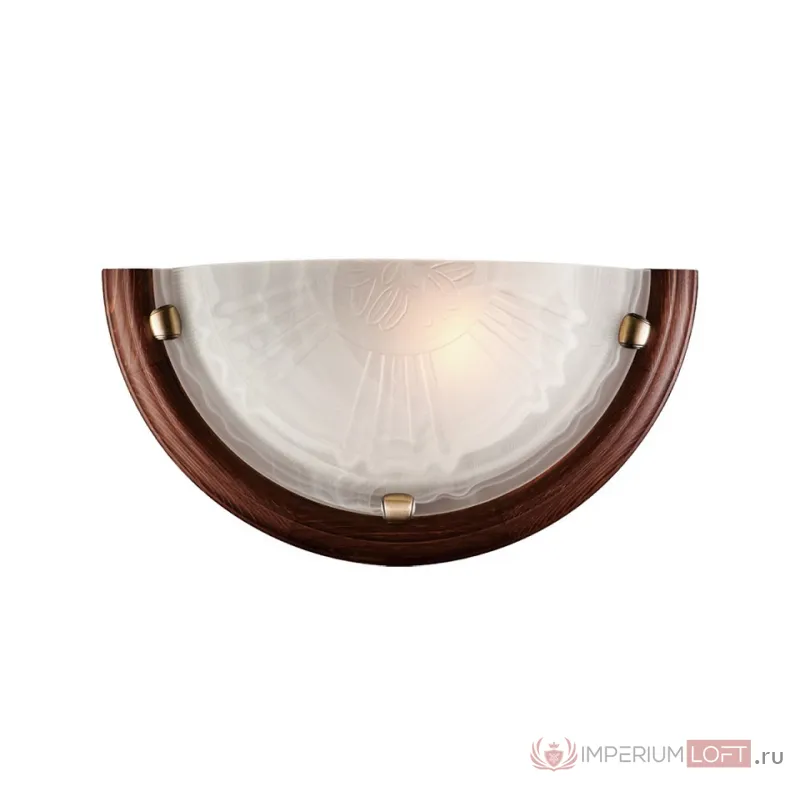 Накладной светильник Sonex Lufe Wood 036 Цвет арматуры бронза Цвет плафонов белый от ImperiumLoft