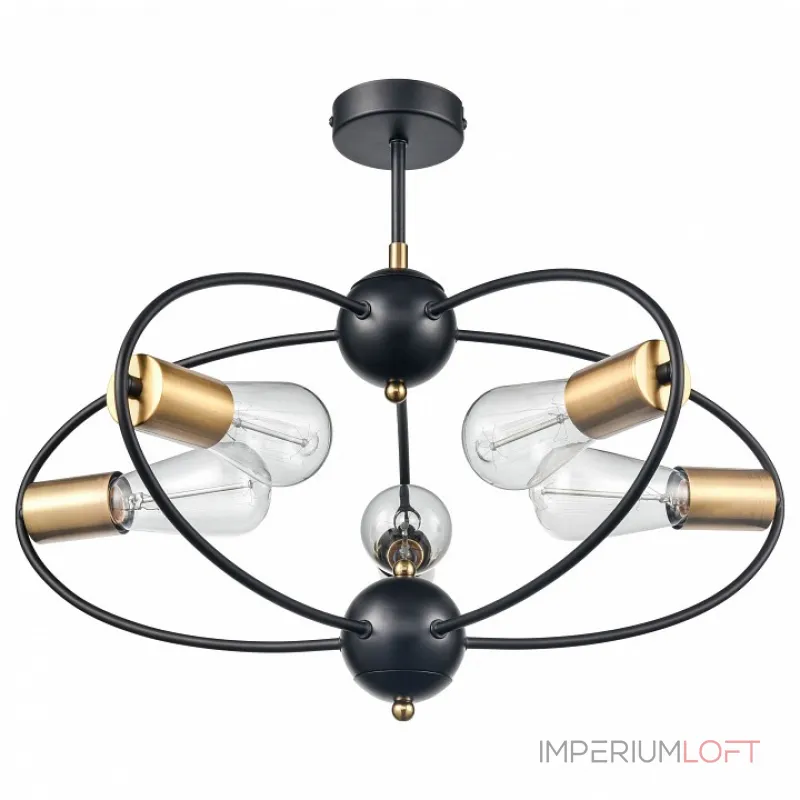 Люстра на штанге Vele Luce Crea VL6522L05 Люстра на штанге Vele Luce Crea VL6522L05