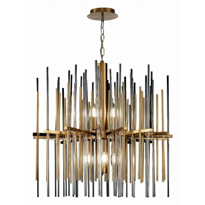 Подвесная люстра ST-Luce Teramo SL1628.303.08 Цвет арматуры желтый Цвет плафонов желтый от ImperiumLoft