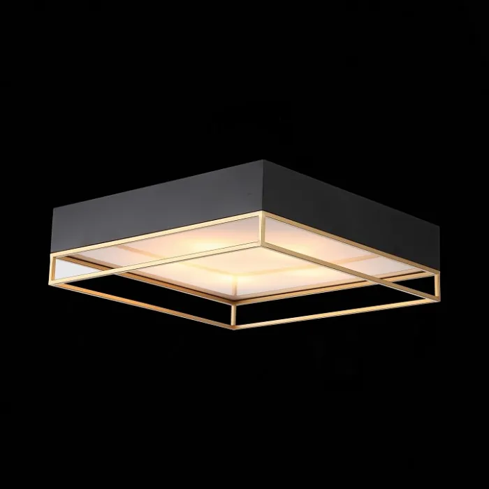 Накладной светильник ST-Luce Chodo SL1127.422.05 Цвет арматуры черный Цвет плафонов белый от ImperiumLoft