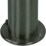 Наземный высокий светильник Arte Lamp Portico A8382PA-1SS Цвет арматуры серебро Цвет плафонов прозрачный