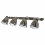 Спот Arte Lamp Luned A2214PL-4SS Цвет арматуры серебро Цвет плафонов серебро