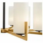 Подвесная люстра Maytoni Fortano MOD089PL-10BS Цвет арматуры латунь Цвет плафонов белый от ImperiumLoft
