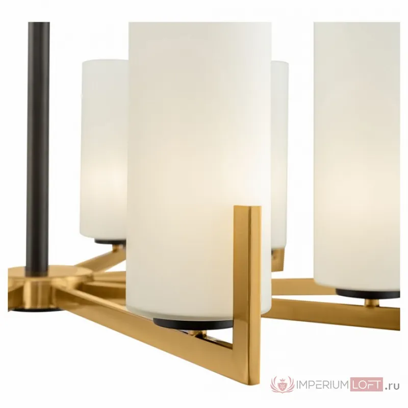 Подвесная люстра Maytoni Fortano MOD089PL-10BS Цвет арматуры латунь Цвет плафонов белый от ImperiumLoft