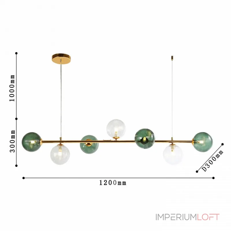Подвесной светильник F-promo Infilato 4035-7P от ImperiumLoft Подвесной светильник F-promo Infilato 4035-7P от ImperiumLoft