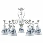 Подвесная люстра Maytoni Modern 12 M3-07-CR-LMP-O-10 Цвет арматуры белый Цвет плафонов белый от ImperiumLoft