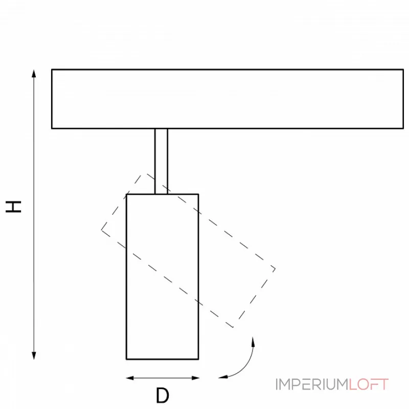 Светильник на штанге Lightstar Teta 205036 от ImperiumLoft Светильник на штанге Lightstar Teta 205036 от ImperiumLoft