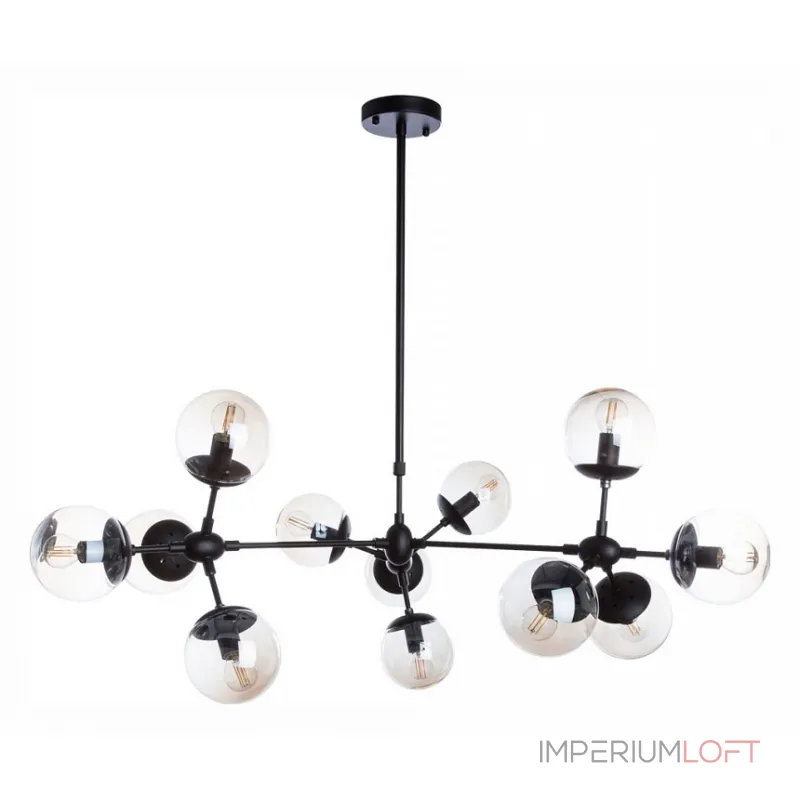 Люстра на штанге Arte Lamp 1664 A1664SP-12BK Люстра на штанге Arte Lamp 1664 A1664SP-12BK