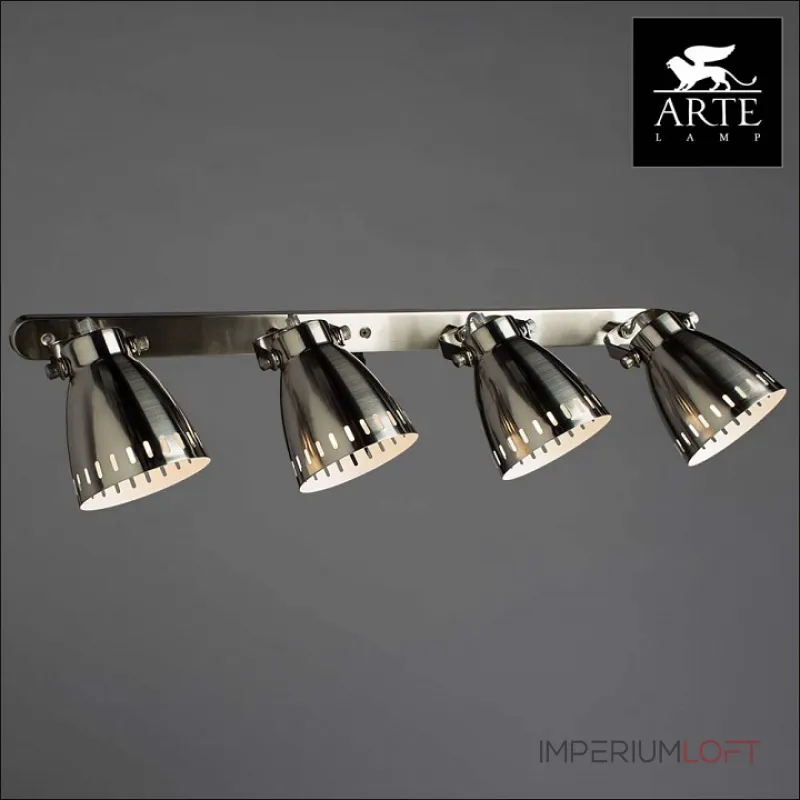 Спот Arte Lamp Luned A2214PL-4SS Цвет арматуры серебро Цвет плафонов серебро