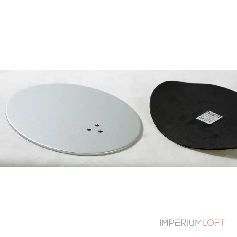 Настольная лампа офисная Lussole Roma LST-4364-01 Цвет арматуры серый Цвет плафонов серый