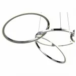 Подвесной светильник Vele Luce Punto 742 VL7033P04 Цвет арматуры хром Цвет плафонов хром от ImperiumLoft