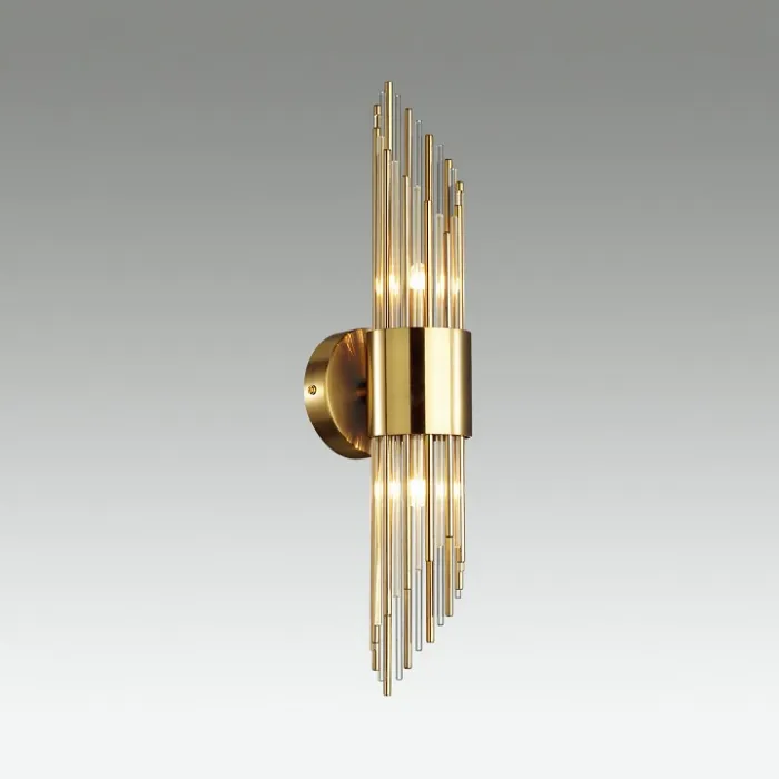 Бра Odeon Light Flambi 4847/2W Цвет плафонов золото Цвет арматуры золото от ImperiumLoft
