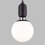 Подвесной светильник Eurosvet Bubble 50151/1 черный от ImperiumLoft