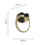 Настенный светильник F-promo Ruedo 4168-2W от ImperiumLoft