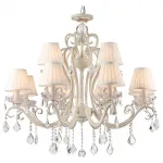 Подвесная люстра Maytoni Triumph ARM288-12-G Цвет арматуры кремовый Цвет плафонов кремовый от ImperiumLoft