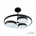Люстра на штанге iLedex Demure 9123-1070-X-T BK от ImperiumLoft
